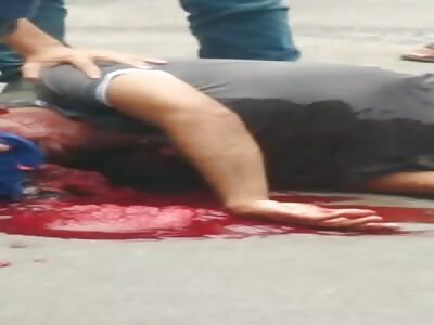 Murdered man was shot in the head.