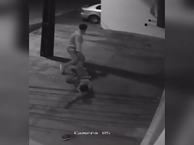 Man arrested on suspicion of raping then killing a homeless man in Brazil.