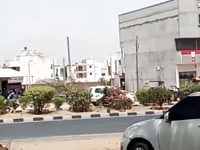 Brazilian Hit by a car