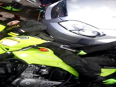 Armed Attack Leaves Two Police Officer Dead in Cumbal , Colombia.