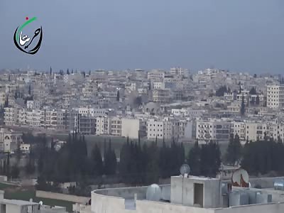 Shocking video shows entire district destroyed by Russian cluster bombs in Aleppo