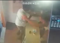 Man Shot Dead after he Attacks Thugs Robbing Him (2 Angles)