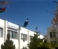 Dude Screams During Protest Then Jumps From Building