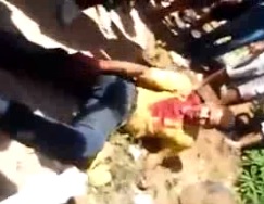 Some Thieves Lay in Agony after Being Shot