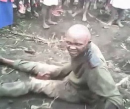 Evil as FUCK Looking Smiling Rapist Beaten with a Bat