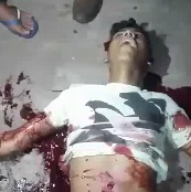 Teenager agonizes after being shot - died moments later