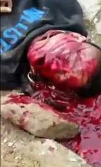 Incredible Video of Thief Stoned Giving his Last Gasping and Gurgling Breaths