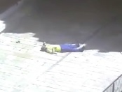 Lunatic Tries to stab people and is killed by police 