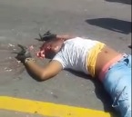 Dudes Head Crushed by Truck