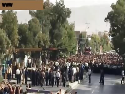 Man Publicly Hanged... Crowd Seems Happy