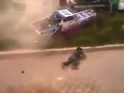Spectators Struck by Car During Race