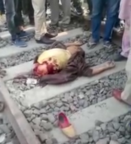 Man Cut Right in Half by Train