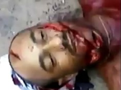 Dude Killed Hacked up by Machete Blows