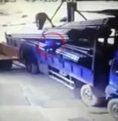 Work Accident Shows Man Crushed to Death by Large Pipes