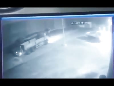 Dude Crushed to Death by Truck