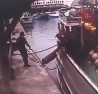 Crazy Moment When a Ship Explodes