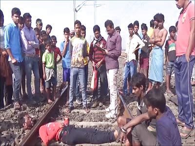 Dude Decapitated by Train