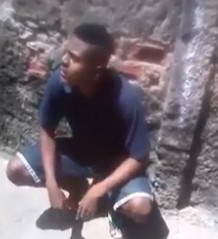 Thief Gets his Hands Broken with Sticks