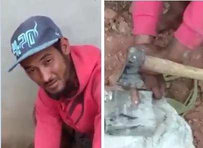 Dude has his Fingers Chopped off for Stealing