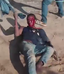 Kid is Chased and Beaten with Bats and Rocks for Stealing