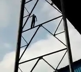 Depressed Worker Jumps to His Death