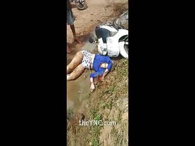 Pretty Girl Shot to Death Left on Side of the Road