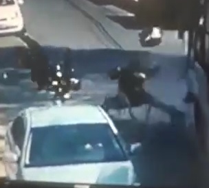 Brutal Motorcycle Accident