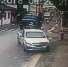 Dive Headfirst Under Wheel of Truck