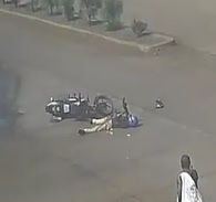 Dump Truck vs. Motorcycle 