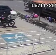 Ironically The Get Crushed in Front of a Handicapped Space