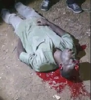 Dude Shot in the Head Still Alive Gasping