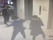 Out of Control Car Crushes Woman Against Wall