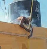 Man Dying of Electrocution (You See Moment of Death)