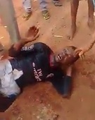 Thief Gets Ass Whooping by Justice Seeking Crowd