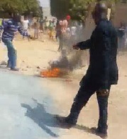 Kidnapper Gets Some Justice by the Way of Stones and Fire