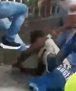 Dude Chased Down and Pummeled in Cambodia