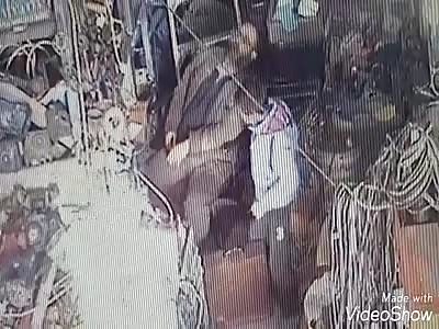 Sad: Man Dies in his Workshop in Front of His Little Son