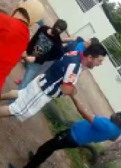 Mexican Thugs Beating Thief.