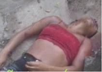 Pretty Girl Shot Dead