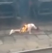 Fallen Wire Electrocutes Man While He Bleeds Out From Head