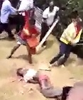 Crowd Lynching... Dude Beaten to Death