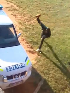 Throw Bricks at Police... Get Shot Dead