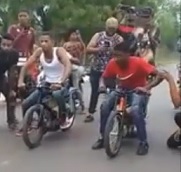 Dirt Bike Race Ends in Horrific Crash and Bloody Aftermath