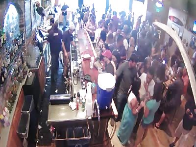 Dude Elbows Woman and Beats Her Boyfriend For Getting in Way