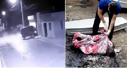 Car Crashes and Sets on Fire (Crash & Aftermath)