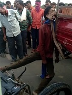 More Footage of the Guy Who Became One with a Truck