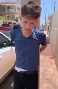 Kid Being Taught not to Steal