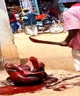 More Footage of Thief Being Hacked up with a Machete