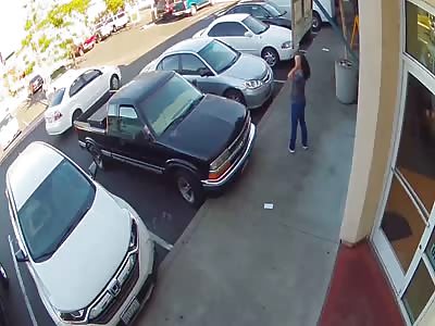 CAUGHT ON CAMERA: Man shot in Fairfield shopping plaza