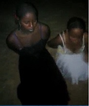 African Women Tied Up and Beaten Savagely 